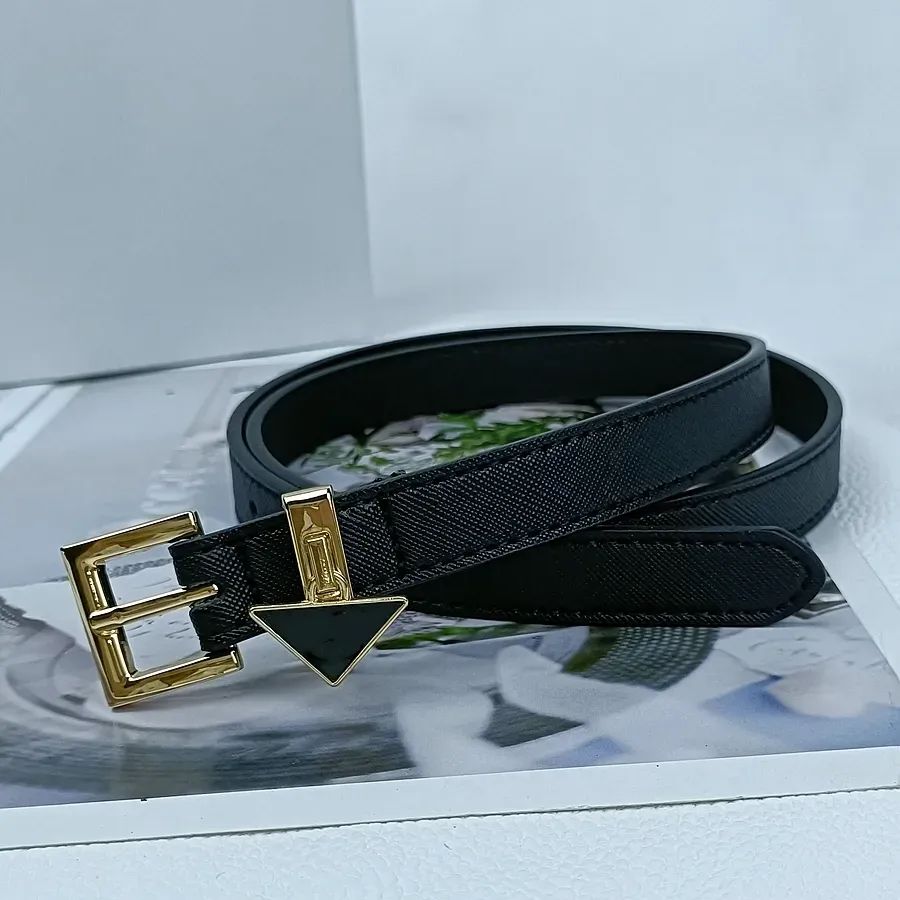 Golden buckle+Black belt