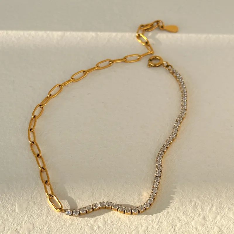 Bracelet de cheville de 25 cm