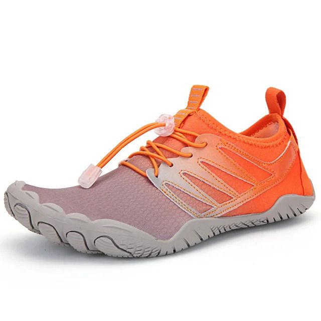 Orange Aqua Shoes