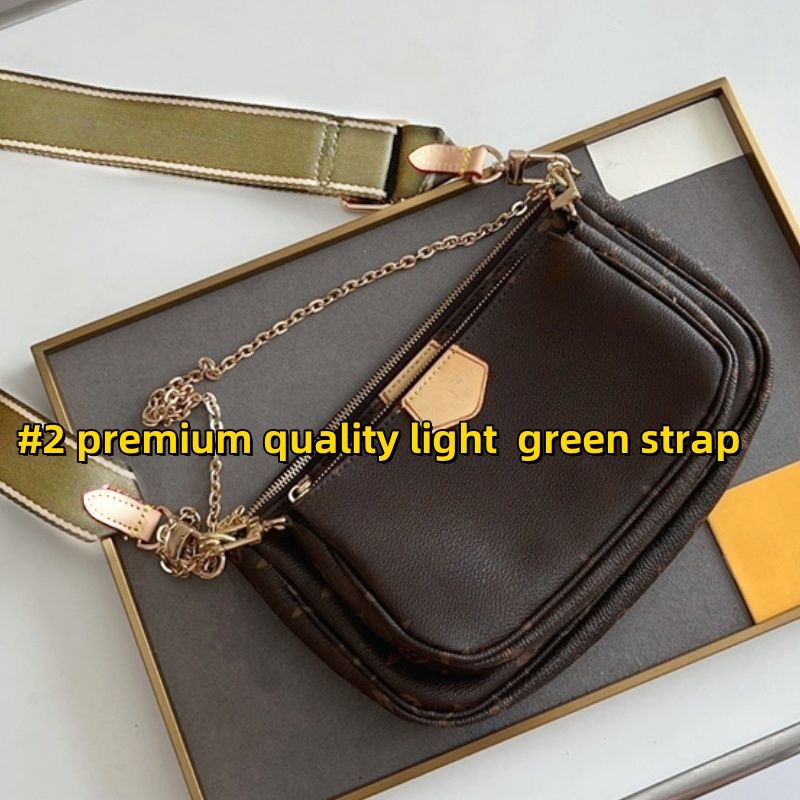 #2 premium quality light green strap