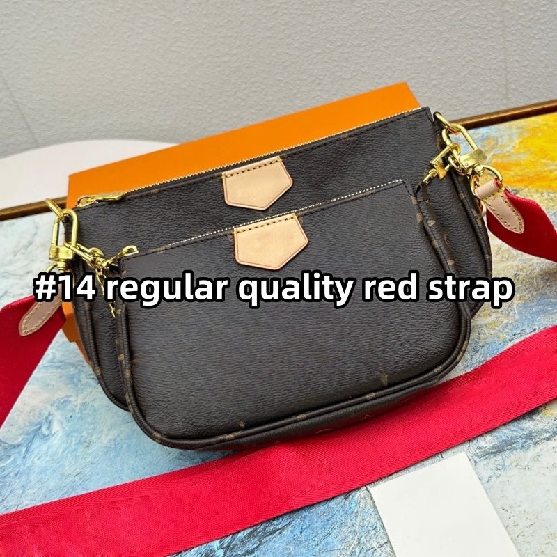 #14 regular quality red strap