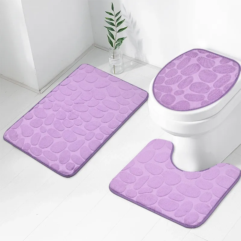 3pcs Purple mat