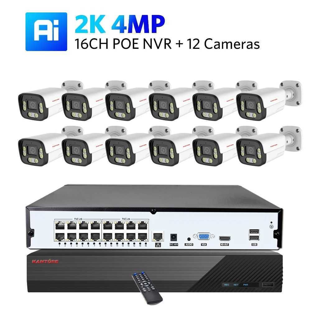 16ch Nvr x 12pcs 2k-3t