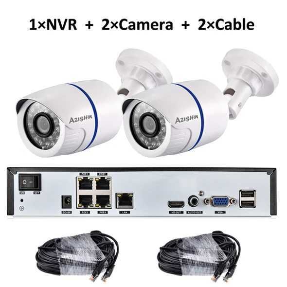 NVR 2Camera 2Cable-ABD fişsiz