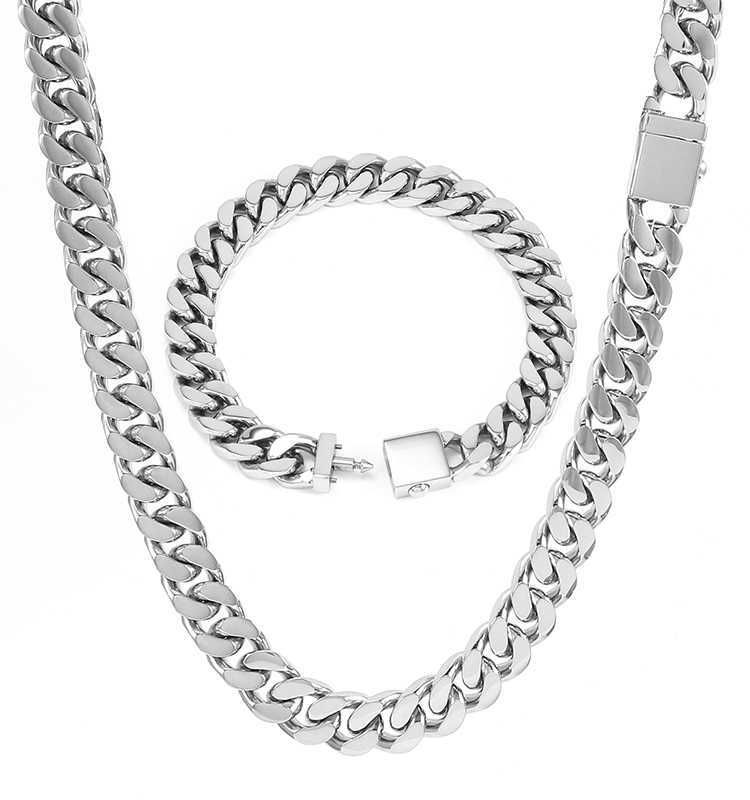 Silver-Men Chain Jewelry-16inches