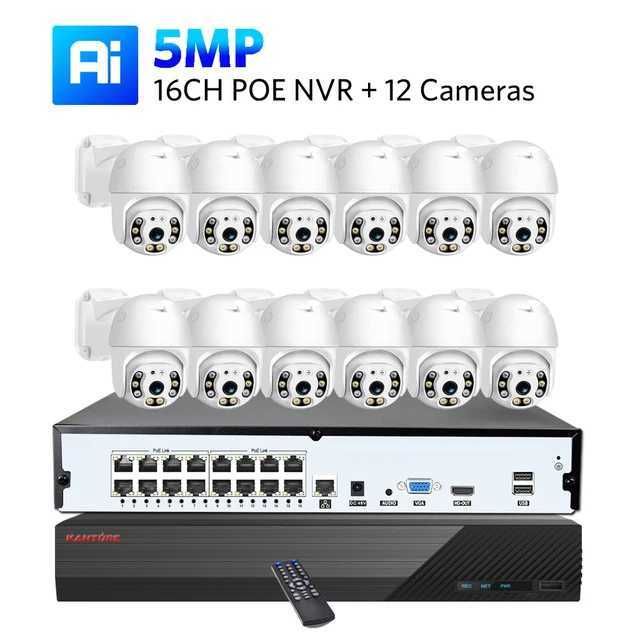 16CH NVR X 12pcs 2K-2T