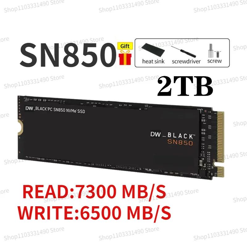 Farbe: SN850 NVME 2TB