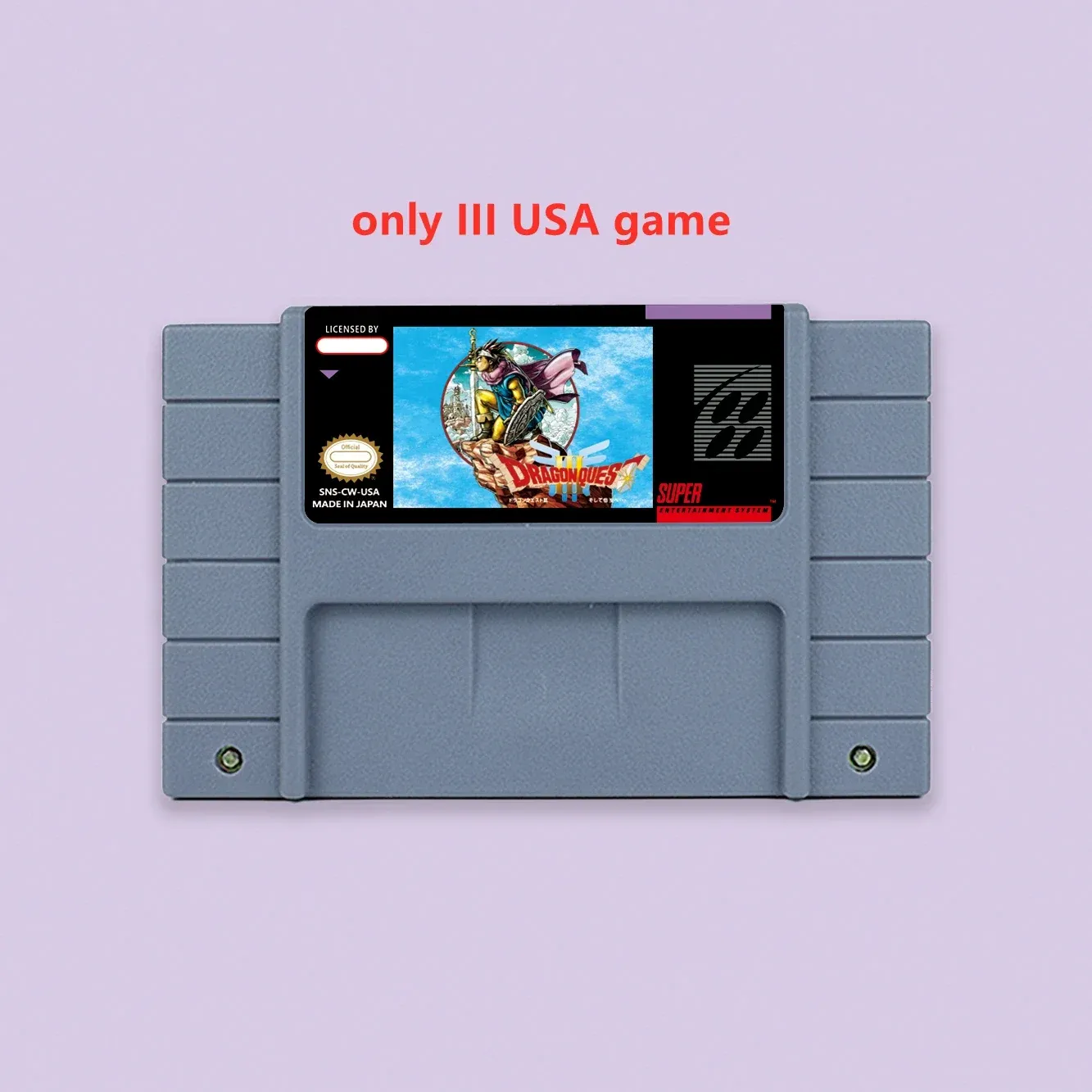 Färg: Endast III USA -spel