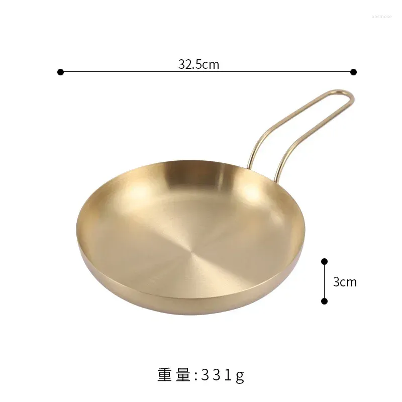 20cm gold handle