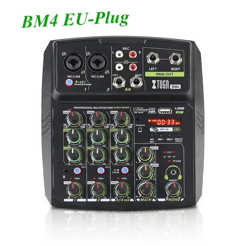 4 channels EU-Plug