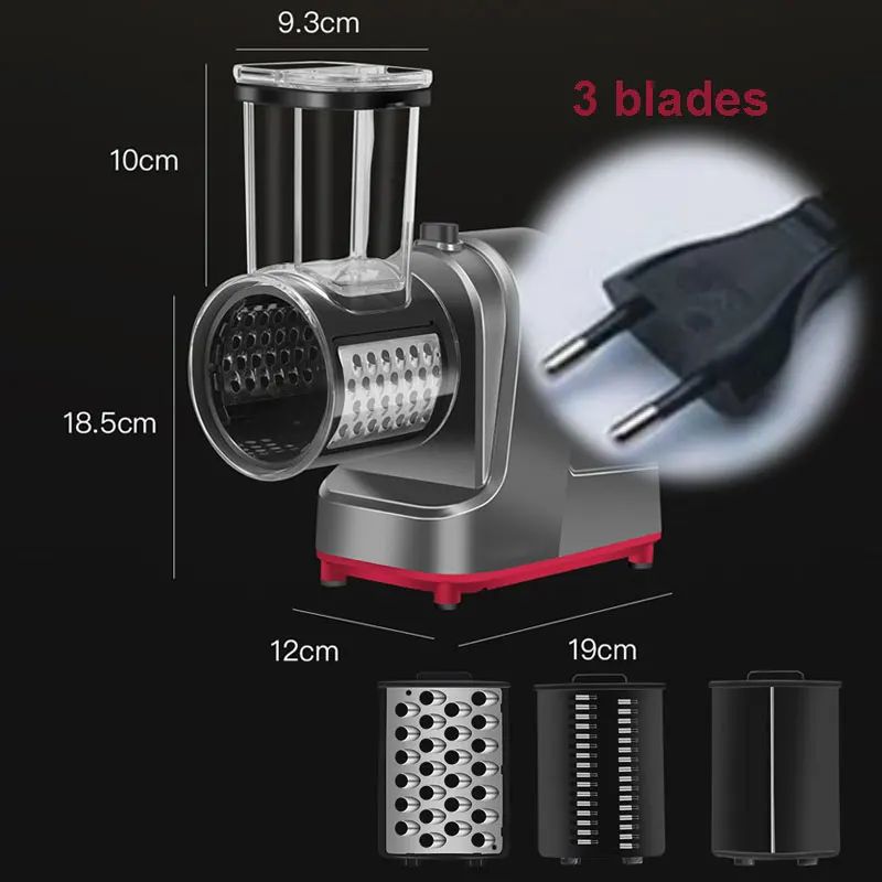 Color:3 blades eu plug