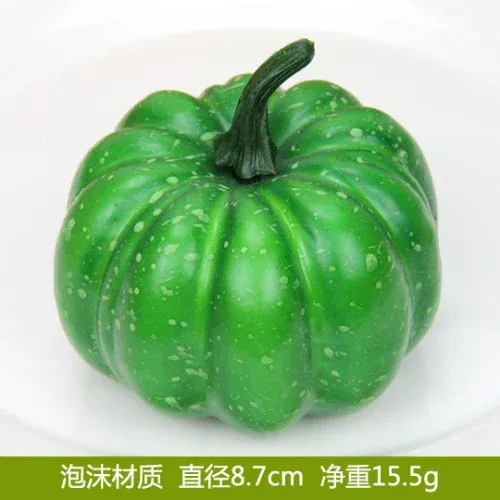 Handle green pumpkin