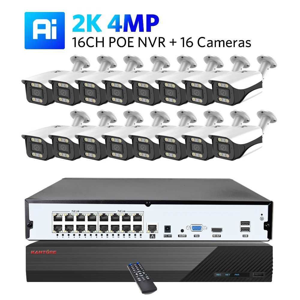 16CH NVR x 16pcs 2K-2T