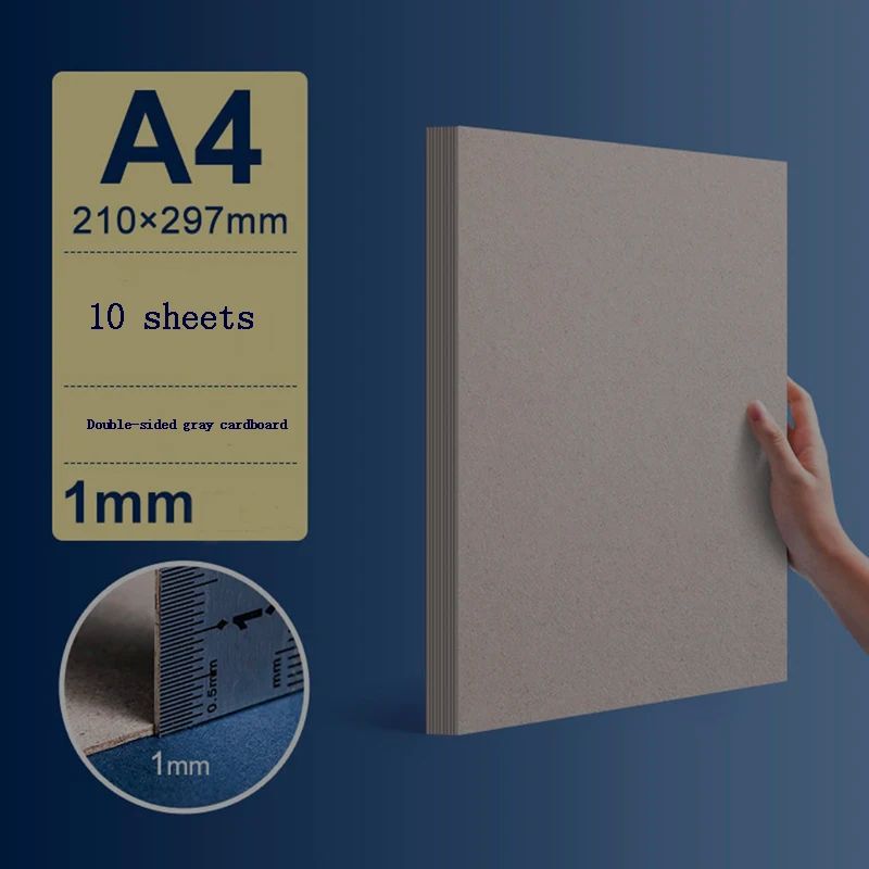 Color:1mm gray cardboard