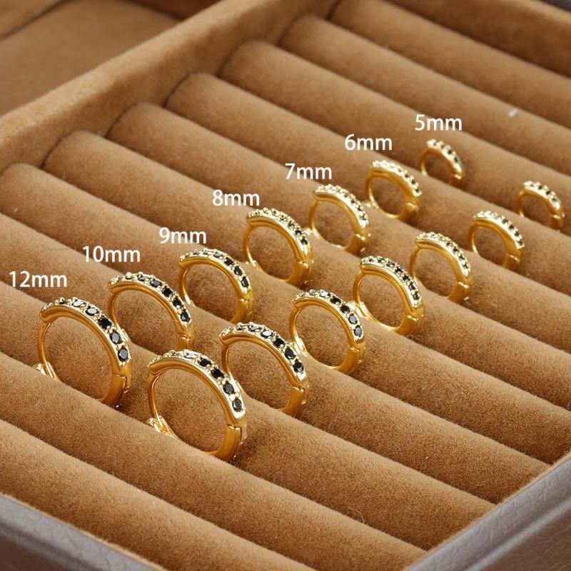 12mm E1395-Gold-Black