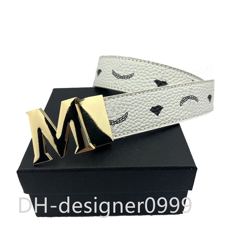 #13 White + gold buckle