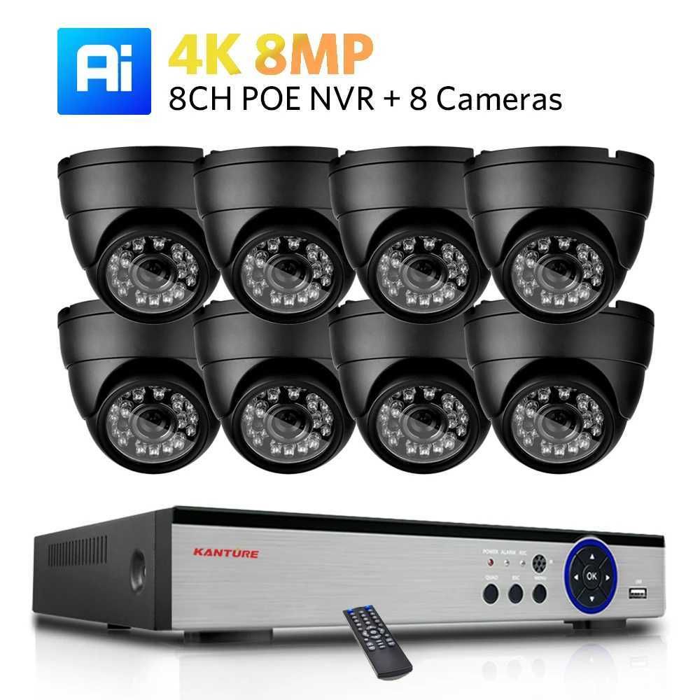 8ch NVR x 8pcs 4K-4T