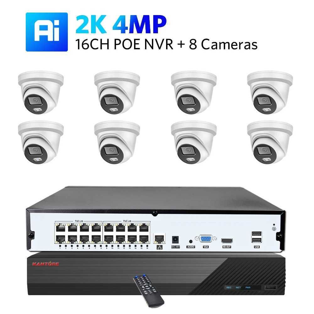 16ch Nvr x 8pcs 2k-3t