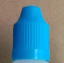 20 ml Plastikblaue Kappen