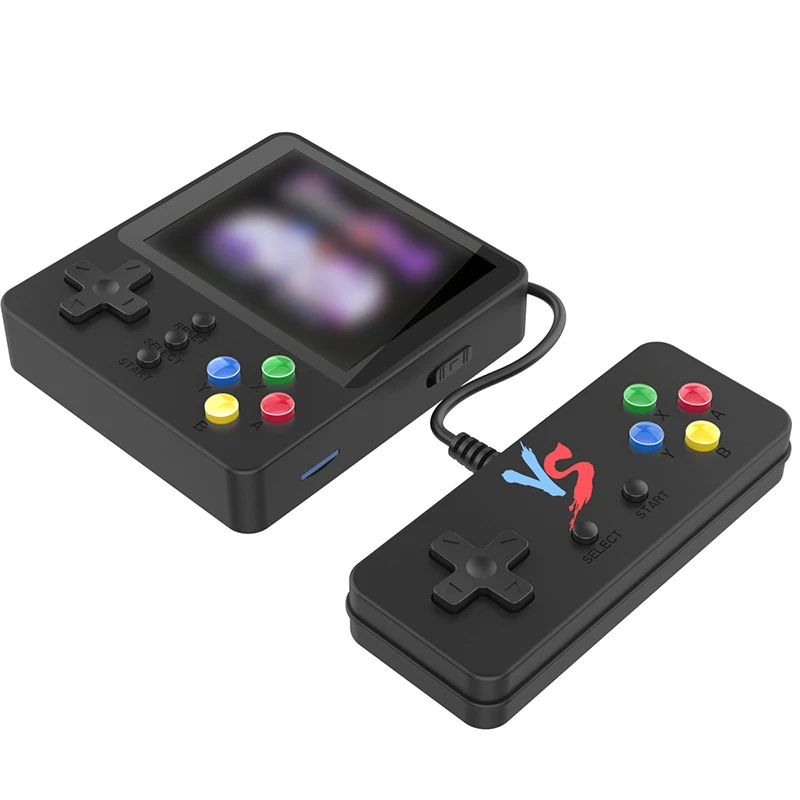 Couleur : noir avec manette de jeu.