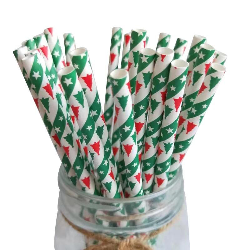 B Red Green Tree 25 PCS