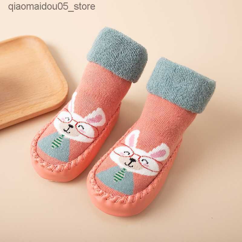 Orange Rabbit Socks