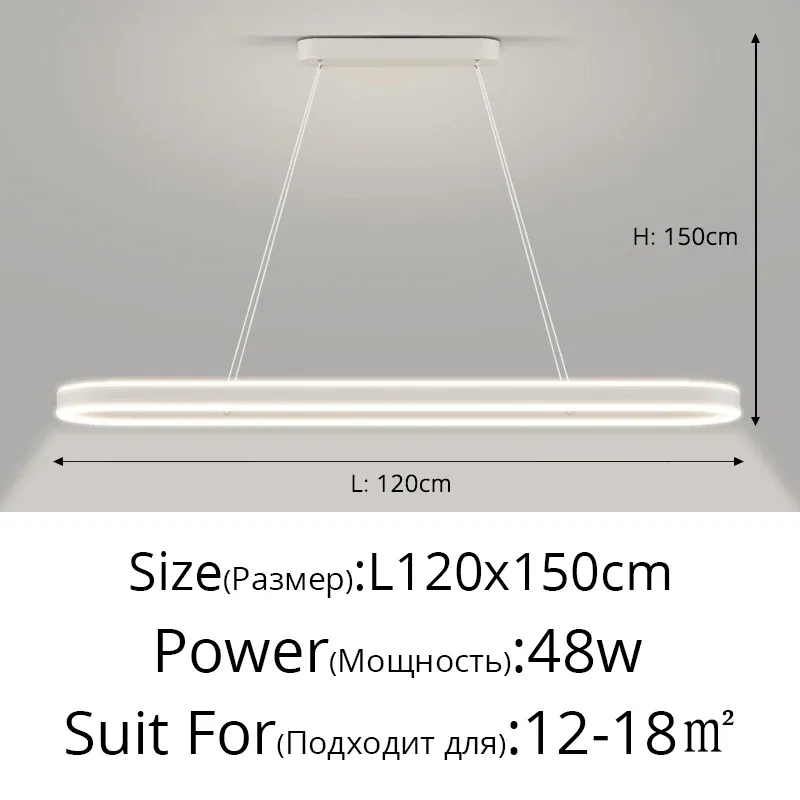 Trikromatisk ljus 120 cm 48w