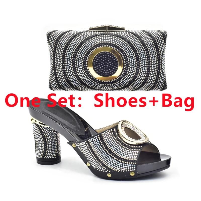 Black Shoe and Bag