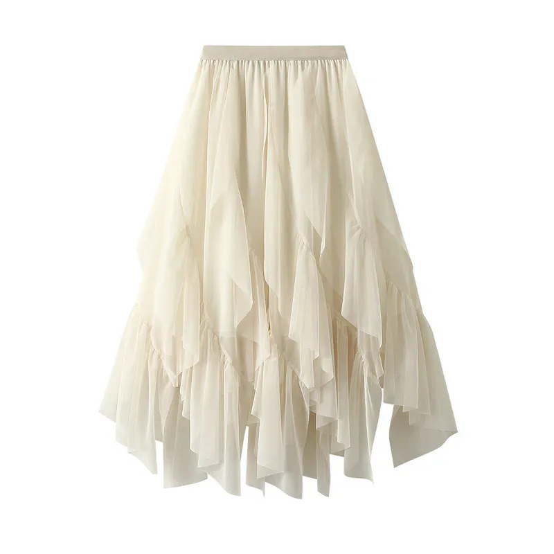Apricot Tulle Skirts