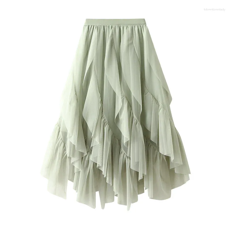 Green Tulle Skirts