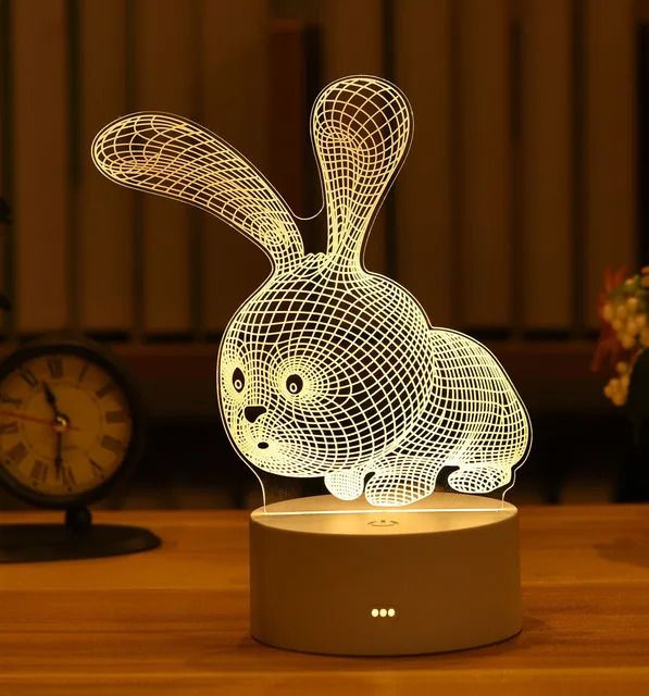 Rabbit-Usb bianco caldo