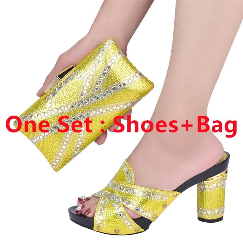 Yellow Shoes and Bag