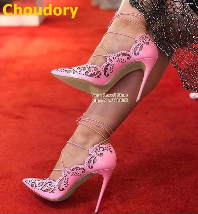 Pink 12cm heel
