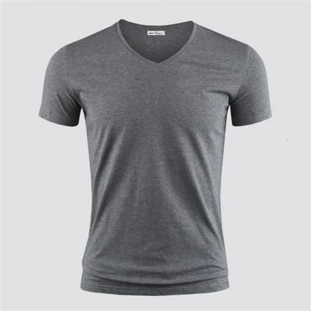 Dark Gray Vneck