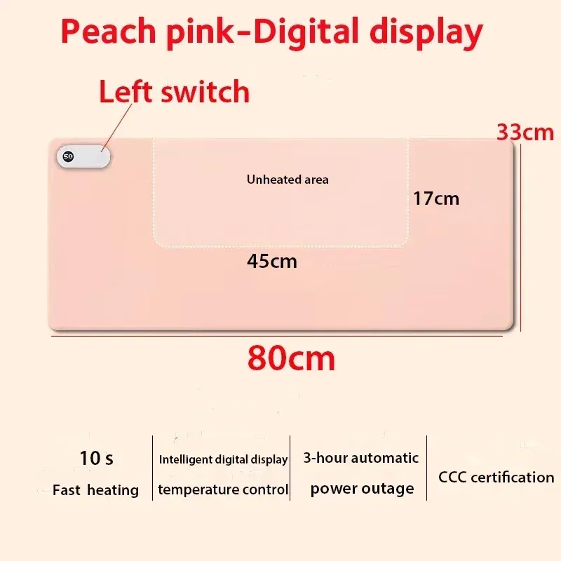 Peach Pink-80x 33cm