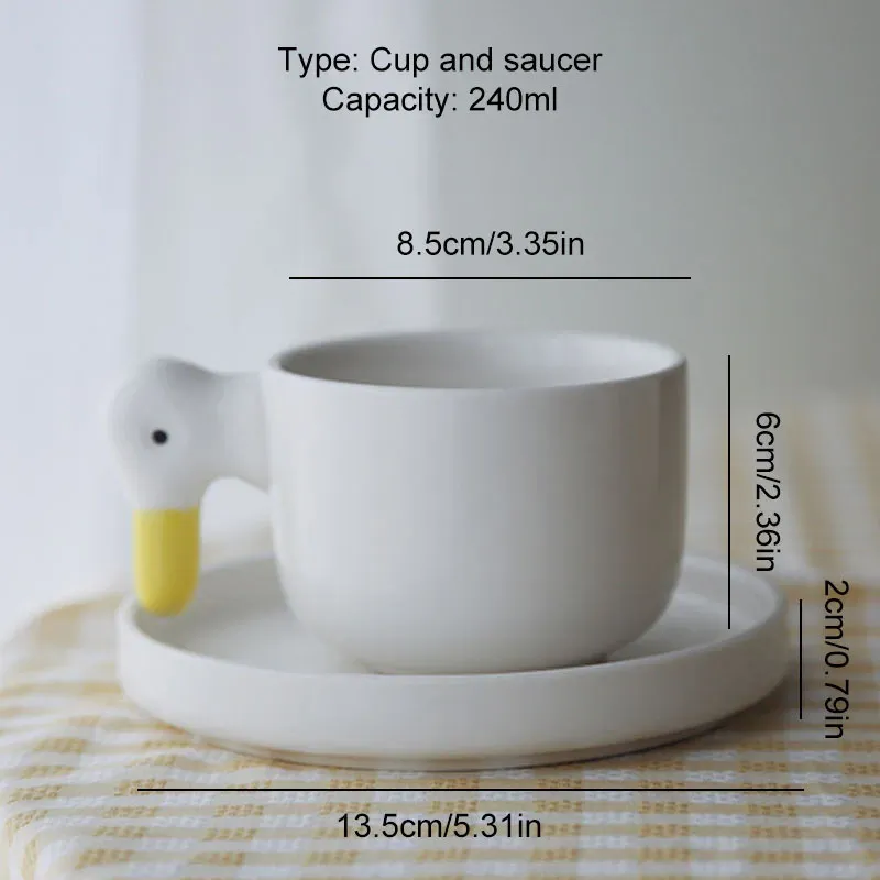 Cup and saucer