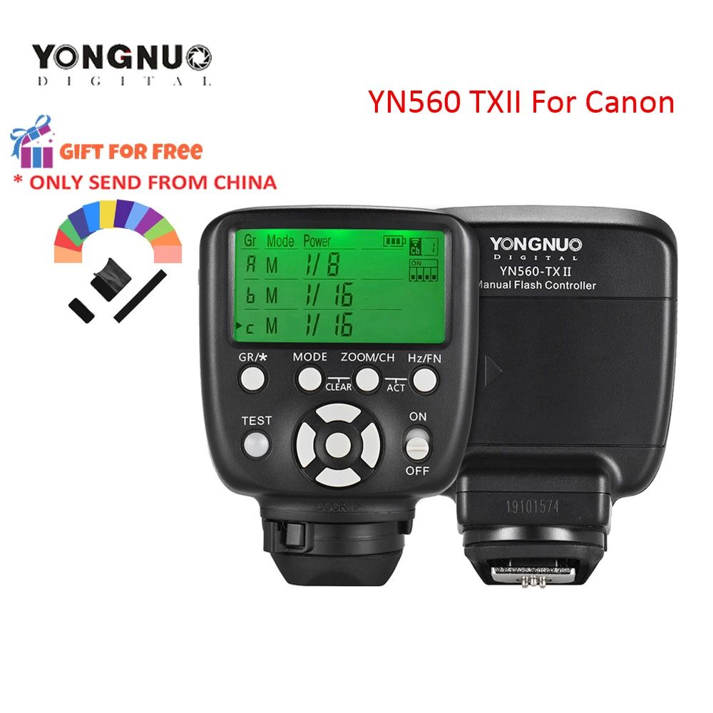 YN560 TXII para o padrão Canon