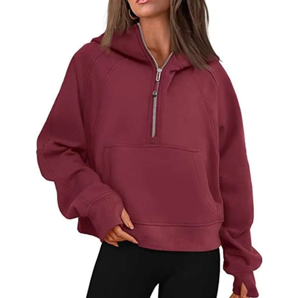 Hooded Wine Red