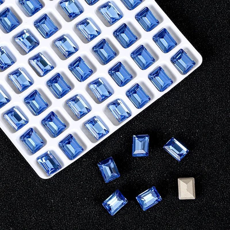 Blue-6mm x 8mm-720pcs