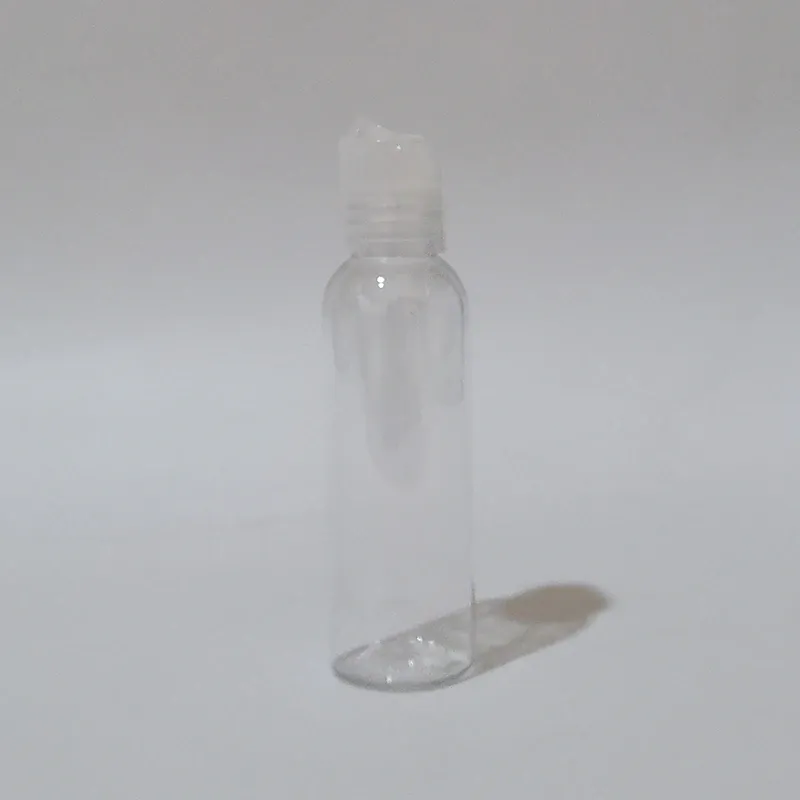 Flacon en plastique transparent de 60 ml transparent