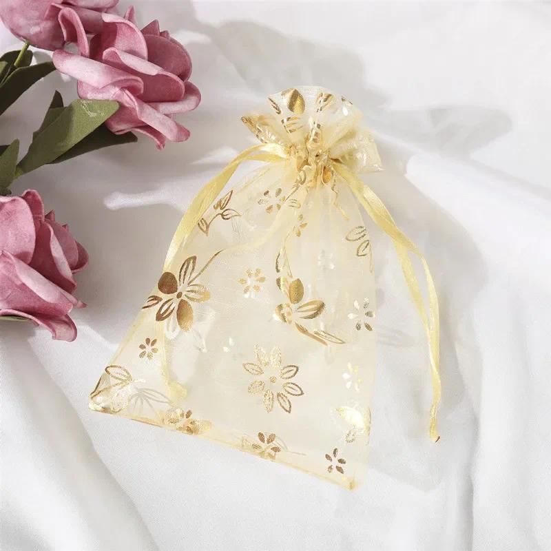 sacca Bronzing Organza 10x15cm Bauhinia