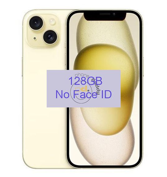 XR giallo in 15 128 GB senza faccia