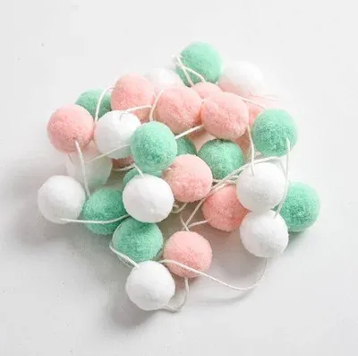 White green pink