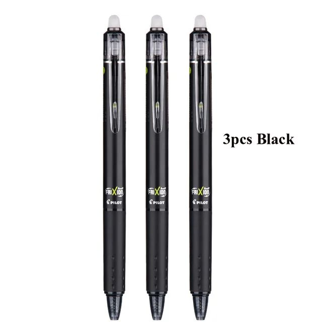 Couleur: 3 stylos noirs