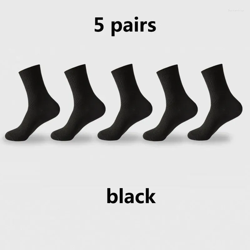 5 pairs of black