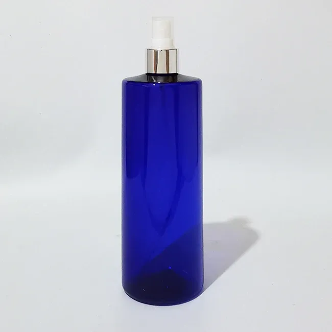 500 мл пластиковая синяя бутылка серебристого цвета