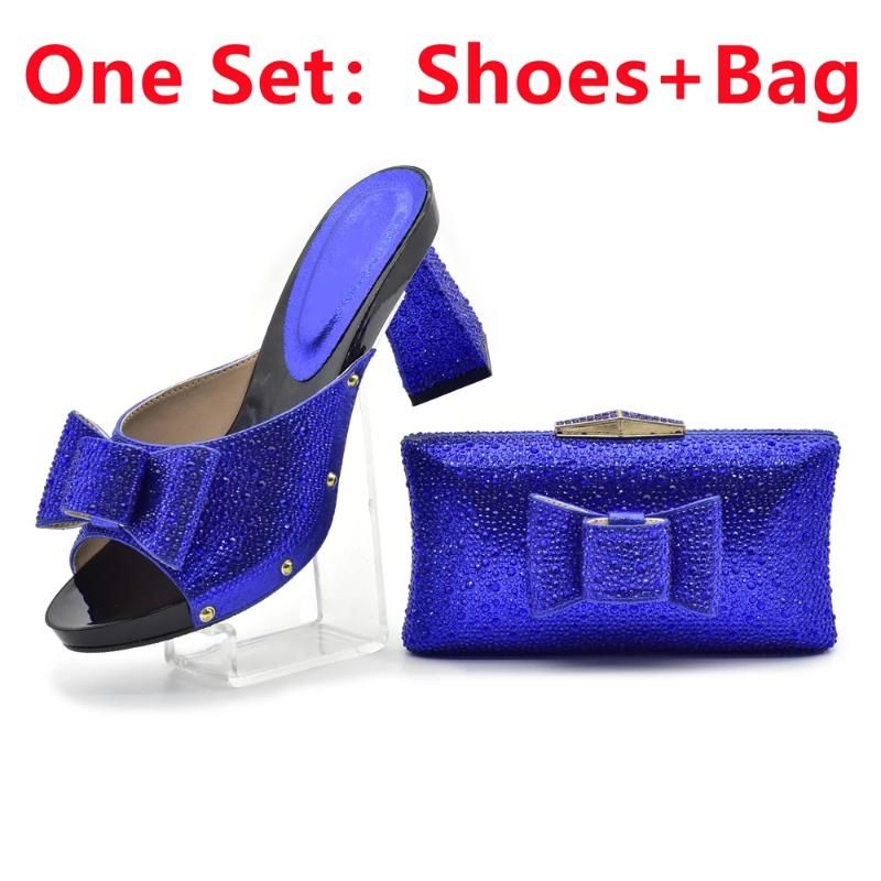 Blue Shoes and Bag