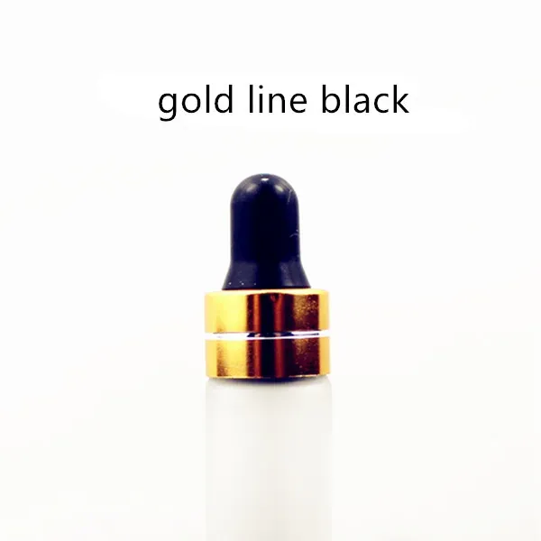 20 -stcs 1 ml gouden lijn zwart