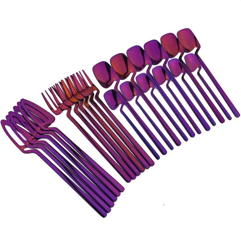 Purple 24Pcs