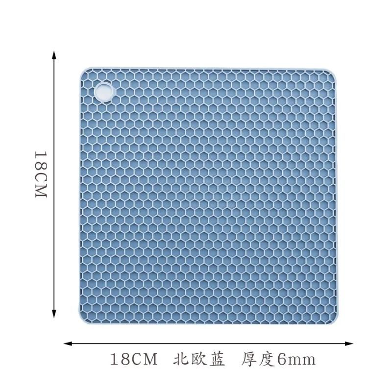 18x18cm Rectangular SKY BLUE